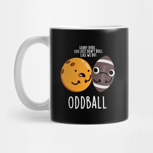 Oddball Cute Football Pun Mug